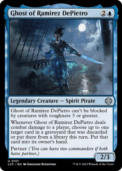 Ghost of Ramirez DePietro, Commander: The Lost Caverns of Ixalan 157
