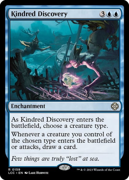 Kindred Discovery, Commander: The Lost Caverns of Ixalan 159
