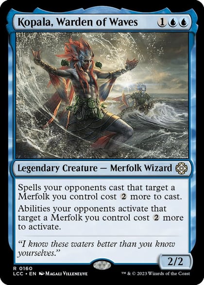 Kopala, Warden of Waves, Commander: The Lost Caverns of Ixalan 160