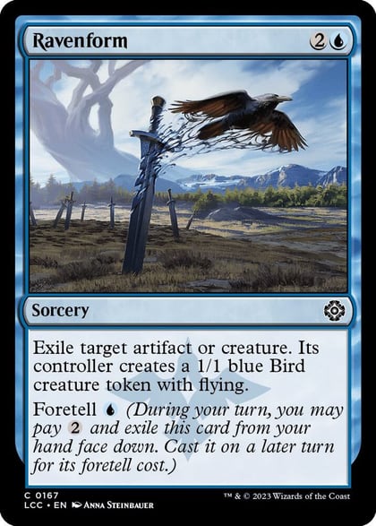 Ravenform, Commander: The Lost Caverns of Ixalan 167