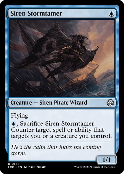 Siren Stormtamer, Commander: The Lost Caverns of Ixalan 171