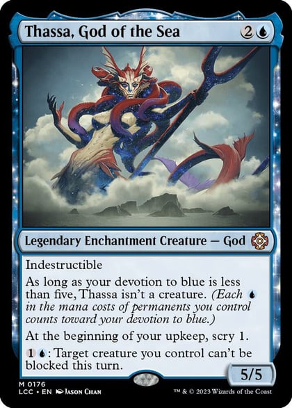 Thassa, God of the Sea, Commander: The Lost Caverns of Ixalan 176