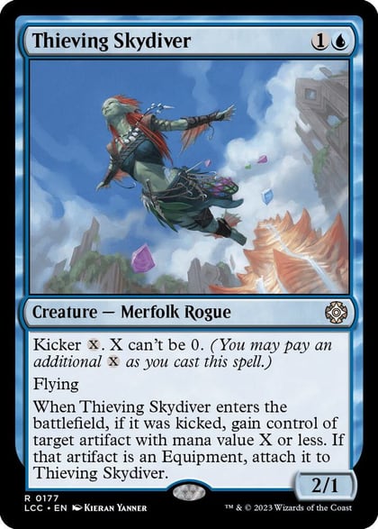 Thieving Skydiver, Commander: The Lost Caverns of Ixalan 177