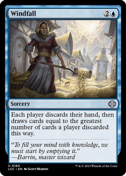 Windfall, Commander: The Lost Caverns of Ixalan 180