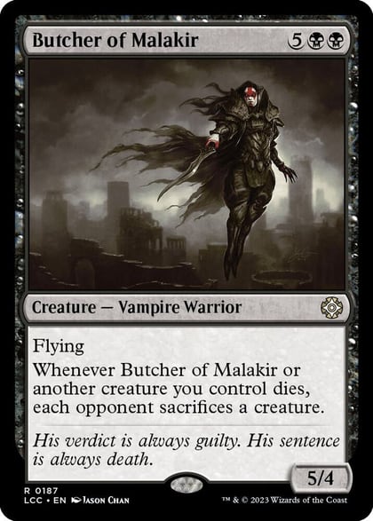 Butcher of Malakir, Commander: The Lost Caverns of Ixalan 187