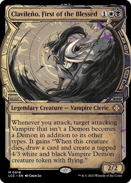 Clavileno, First of the Blessed (Showcase), Commander: The Lost Caverns of Ixalan 18