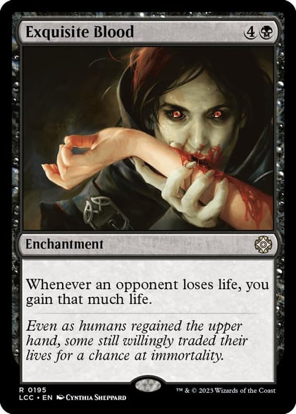 Exquisite Blood, Commander: The Lost Caverns of Ixalan 195