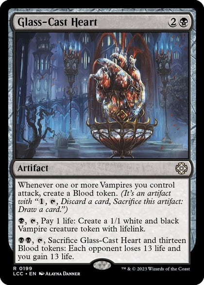 Glass-Cast Heart, Commander: The Lost Caverns of Ixalan 199