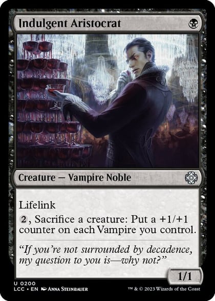 Indulgent Aristocrat, Commander: The Lost Caverns of Ixalan 200