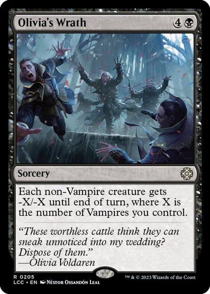 Olivia's Wrath, Commander: The Lost Caverns of Ixalan 205