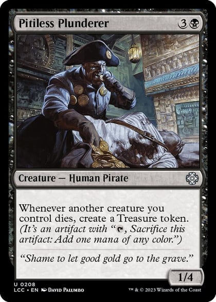 Pitiless Plunderer, Commander: The Lost Caverns of Ixalan 208