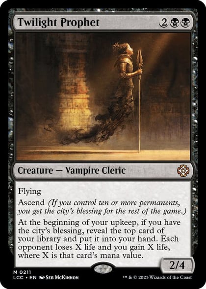 Twilight Prophet, Commander: The Lost Caverns of Ixalan 211