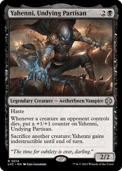 Yahenni, Undying Partisan, Commander: The Lost Caverns of Ixalan 214