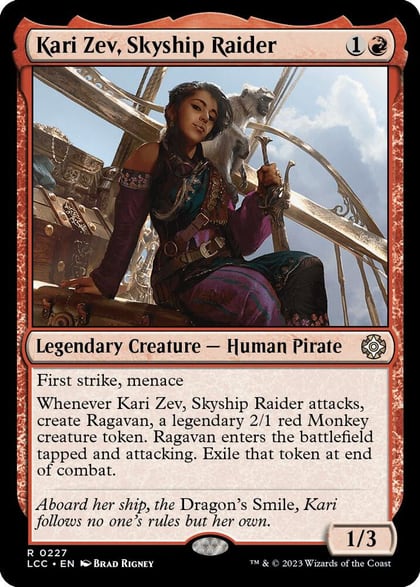 Kari Zev, Skyship Raider, Commander: The Lost Caverns of Ixalan 227