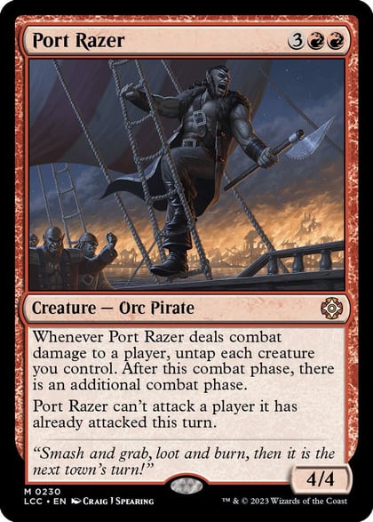 Port Razer, Commander: The Lost Caverns of Ixalan 230