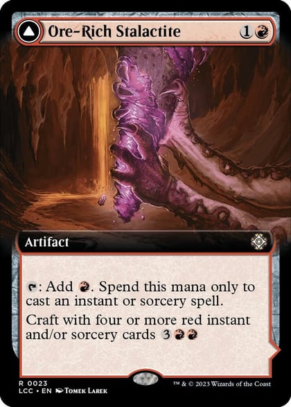 Ore-Rich Stalactite (Extended Art), Commander: The Lost Caverns of Ixalan 23