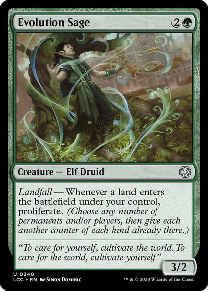 Evolution Sage, Commander: The Lost Caverns of Ixalan 240