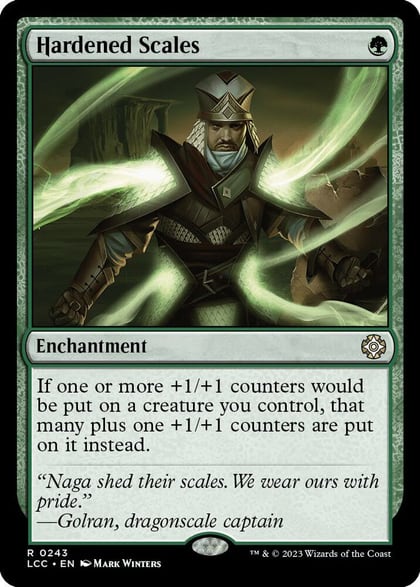 Hardened Scales, Commander: The Lost Caverns of Ixalan 243