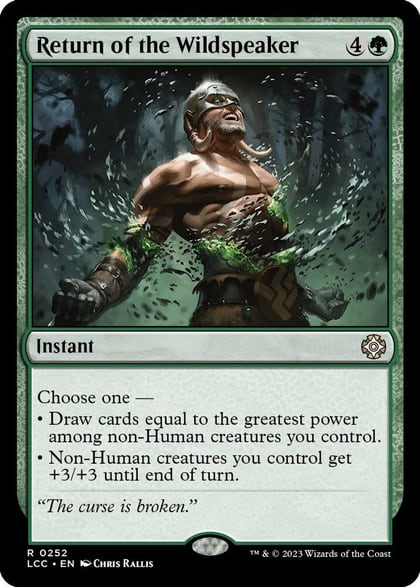 Return of the Wildspeaker, Commander: The Lost Caverns of Ixalan 252