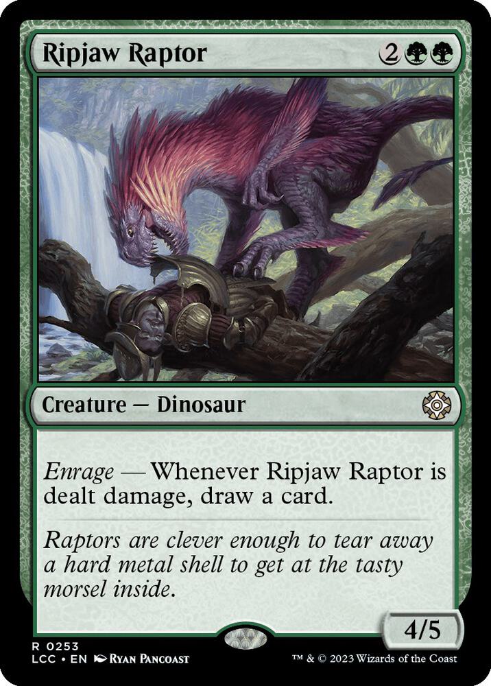 Ripjaw Raptor, Commander: The Lost Caverns of Ixalan 253