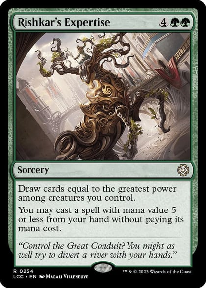 Rishkar's Expertise, Commander: The Lost Caverns of Ixalan 254