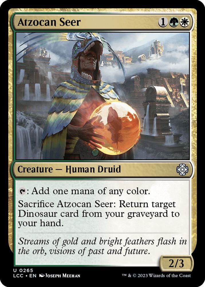 Atzocan Seer, Commander: The Lost Caverns of Ixalan 265