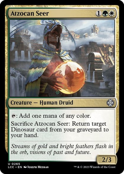 Atzocan Seer, Commander: The Lost Caverns of Ixalan 265