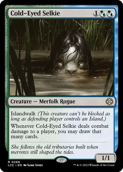 Cold-Eyed Selkie, Commander: The Lost Caverns of Ixalan 266
