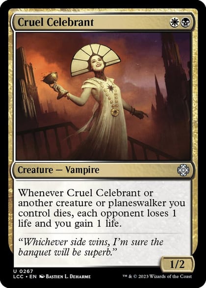 Cruel Celebrant, Commander: The Lost Caverns of Ixalan 267