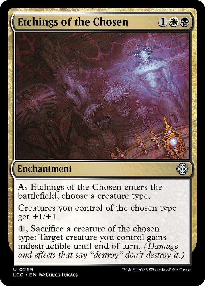 Etchings of the Chosen, Commander: The Lost Caverns of Ixalan 269