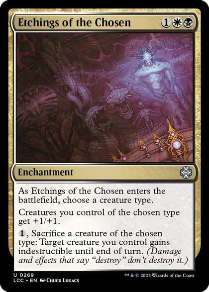 Etchings of the Chosen, Commander: The Lost Caverns of Ixalan 269