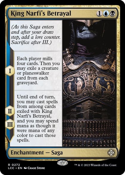 King Narfi's Betrayal, Commander: The Lost Caverns of Ixalan 272