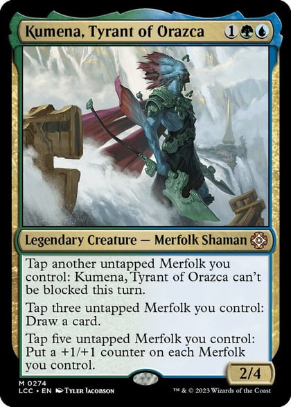 Kumena, Tyrant of Orazca, Commander: The Lost Caverns of Ixalan 274