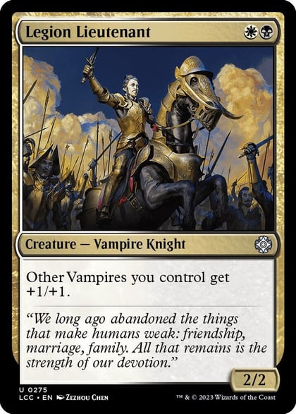 Legion Lieutenant, Commander: The Lost Caverns of Ixalan 275
