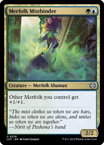 Merfolk Mistbinder, Commander: The Lost Caverns of Ixalan 276