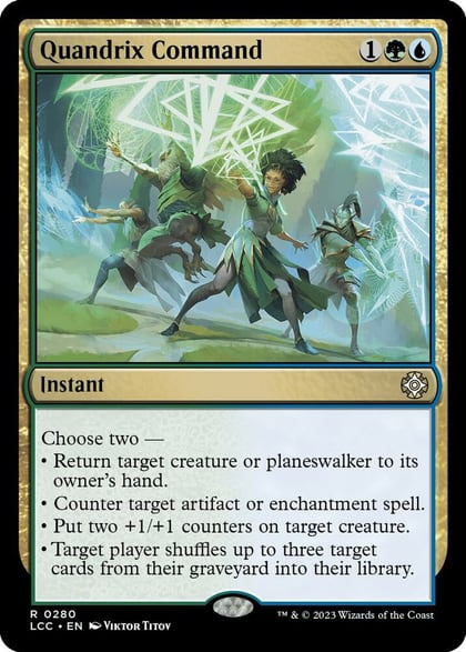 Quandrix Command, Commander: The Lost Caverns of Ixalan 280