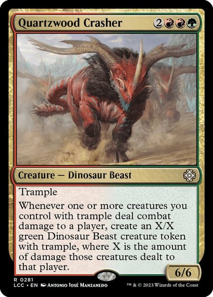 Quartzwood Crasher, Commander: The Lost Caverns of Ixalan 281