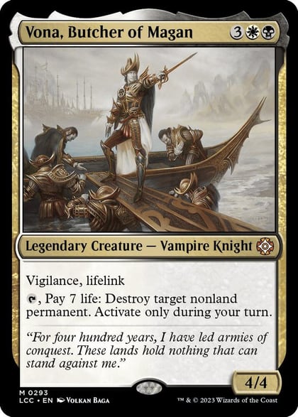 Vona, Butcher of Magan, Commander: The Lost Caverns of Ixalan 293