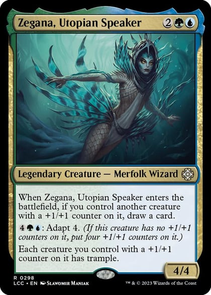 Zegana, Utopian Speaker, Commander: The Lost Caverns of Ixalan 298