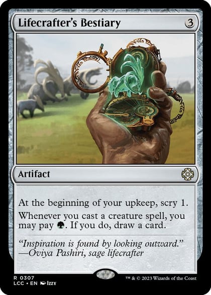Lifecrafter's Bestiary, Commander: The Lost Caverns of Ixalan 307
