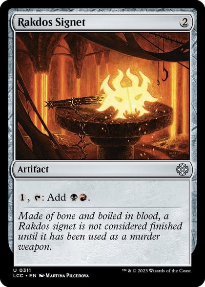 Rakdos Signet, Commander: The Lost Caverns of Ixalan 311