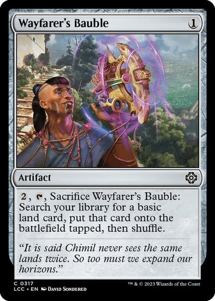 Wayfarer's Bauble, Commander: The Lost Caverns of Ixalan 317