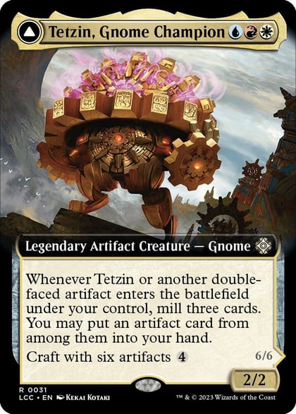 Tetzin, Gnome Champion (Extended Art), Commander: The Lost Caverns of Ixalan 31