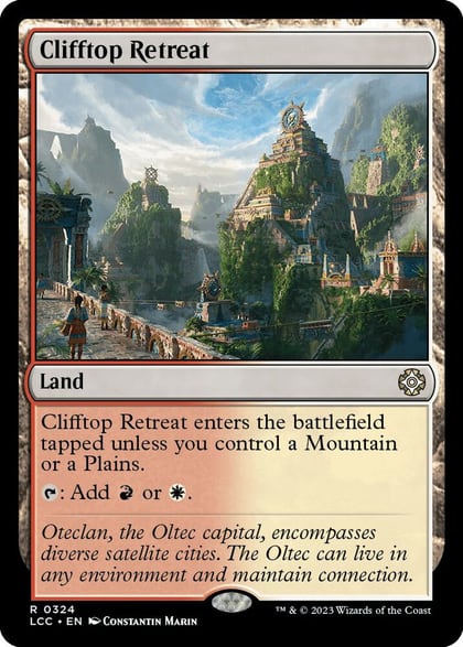 Clifftop Retreat, Commander: The Lost Caverns of Ixalan 324