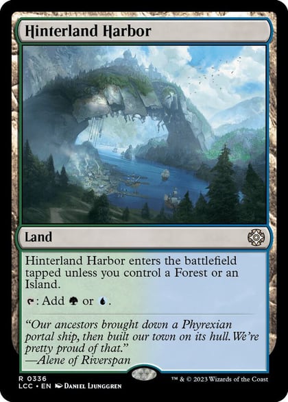 Hinterland Harbor, Commander: The Lost Caverns of Ixalan 336