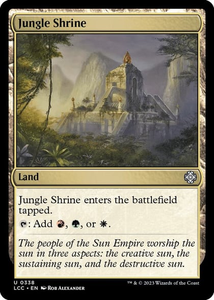 Jungle Shrine, Commander: The Lost Caverns of Ixalan 338