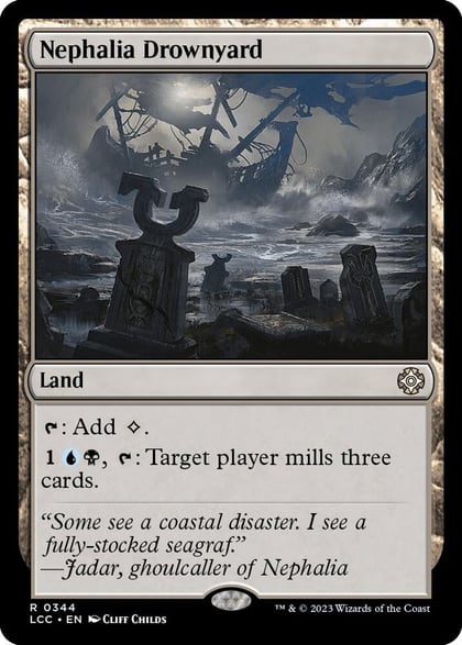Nephalia Drownyard, Commander: The Lost Caverns of Ixalan 344