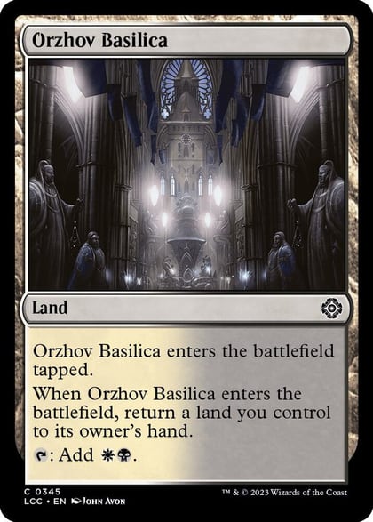 Orzhov Basilica, Commander: The Lost Caverns of Ixalan 345