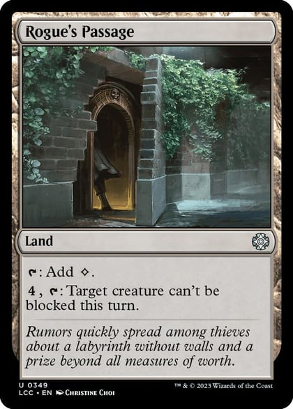 Rogue's Passage, Commander: The Lost Caverns of Ixalan 349