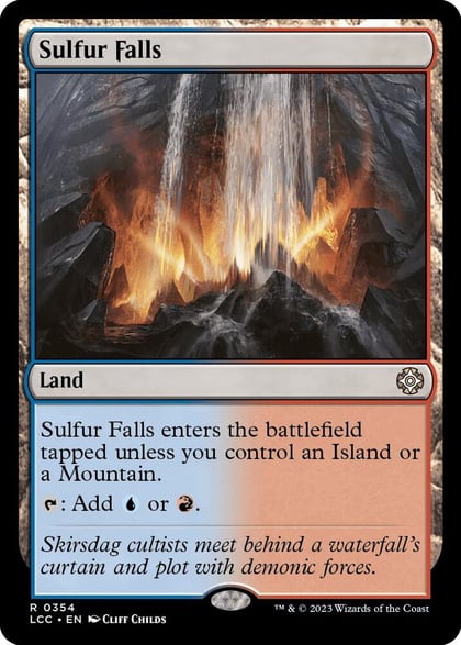 Sulfur Falls, Commander: The Lost Caverns of Ixalan 354